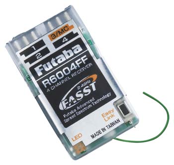 (image for) Futaba R6004FF 2.4Ghz Air Indoor Micro 4Ch Rx