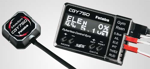 Futaba CGY 780 Gyro with Governor - Click Image to Close