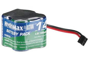 Hydrimax 4.8V-1400mAh Rx Pack