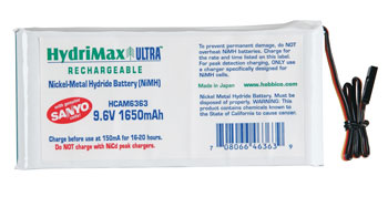 (image for) Hobbico 9.6V-1650mAh NiMH Tx Battery Pack