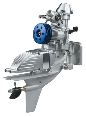 OS .21XM VII 3.46cc Outboard Air Cooled Marine Engine - Click Image to Close