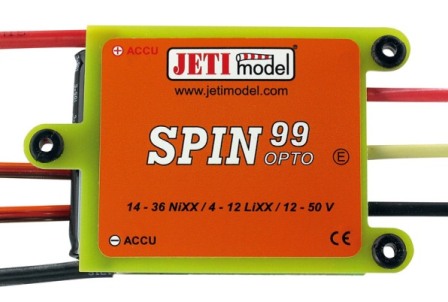 (image for) Jeti Spin 99 Opto Brushless ESC